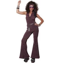 California Costumes 70's Halter Pant Set Adult Costume -Costume Outfit Store unnamed file 1014