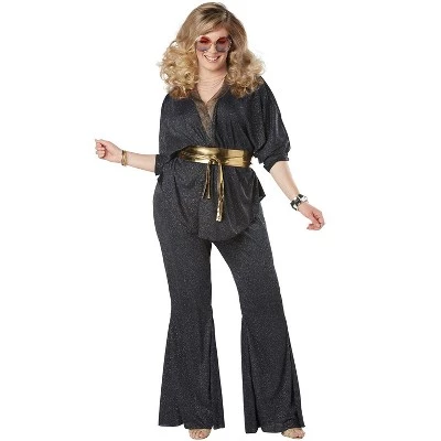 California Costumes Disco Dazzler Plus Size Adult Costume 4 California Costumes Disco Dazzler Plus Size Adult Costume - Image 4