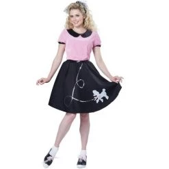 California Costumes 50s Poodle Skirt Adult Costume -Costume Outfit Store unnamed file 1076