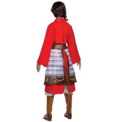 Mulan Mulan Hero Red Dress Deluxe Adult Costume