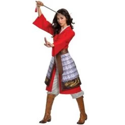 Mulan Mulan Hero Red Dress Deluxe Adult Costume -Costume Outfit Store unnamed file 1152