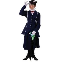 Orion Costumes Magical Nanny Adult Costume w/ Parrot Head Umbrella Cover -Costume Outfit Store unnamed file 1173