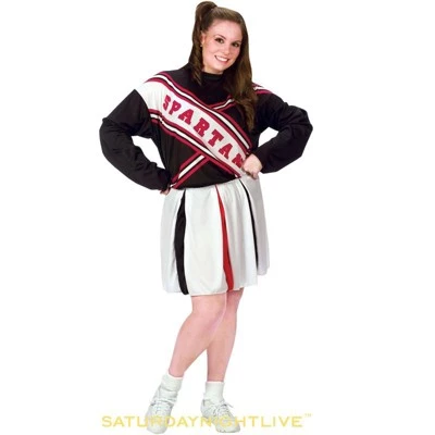 Saturday Night Live Female Spartan Cheerleader Plus Size Costume 2 Saturday Night Live Female Spartan Cheerleader Plus Size Costume - Image 2