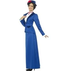 Smiffy's Smiffy Victorian Nanny Adult Costume, 2XL