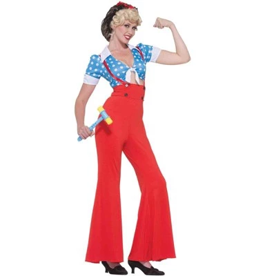 Forum Novelties Rosie the Riveter Adult Costume 1 Forum Novelties Rosie the Riveter Adult Costume
