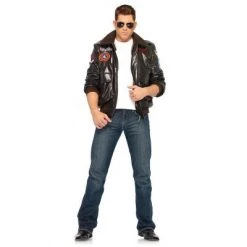 Top Gun Top Gun Men's Bomber Jacket Set Adult Costume -Costume Outfit Store unnamed file 1432
