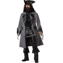 California Costumes Blackbeard, The Pirate Adult Costume