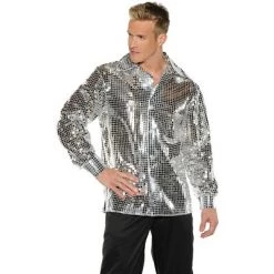 Underwraps Costumes Disco Ball Shirt Adult Costume