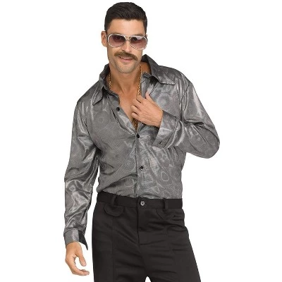 Fun World Disco Shirt Adult Costume 2 Fun World Disco Shirt Adult Costume - Image 2