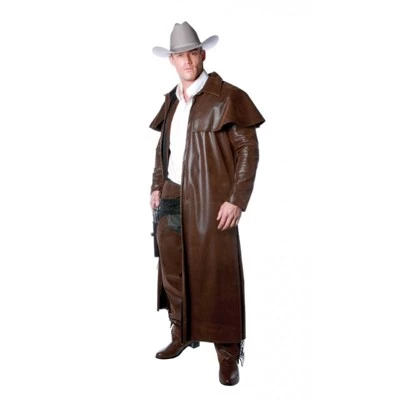 Underwraps Costumes Cowboy Costume Duster Coat Adult 1 Underwraps Costumes Cowboy Costume Duster Coat Adult