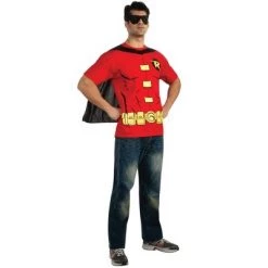 Rubie's Rubies Robin (Male) T-Shirt Adult Costume Kit -Costume Outfit Store unnamed file 1565
