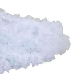 Sparkle and Bash Petticoat Under Skirt Fluff for Women, Tutu for Ballet Dance, Adjustable Elastic Waist Size 22-36 in, White -Costume Outfit Store unnamed file 157