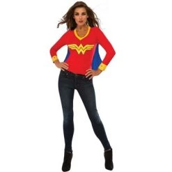 Rubie's Rubies Womens Wonder Woman Sporty Tee 7 Rubie's Rubies Womens Wonder Woman Sporty Tee -Costume Outfit Store unnamed file 1588