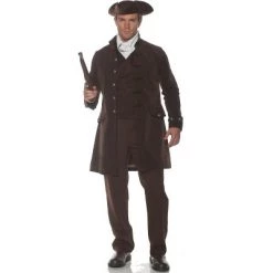 Underwraps Costumes Frock Coat Adult Costume (Brown)