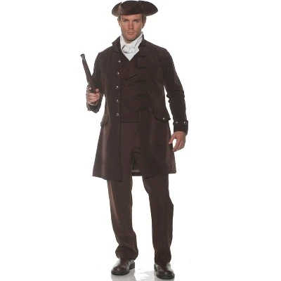 Underwraps Costumes Frock Coat Adult Costume (Brown) 1 Underwraps Costumes Frock Coat Adult Costume (Brown)
