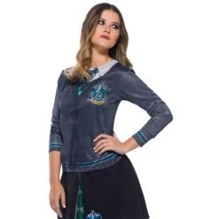 Harry Potter Slytherin Printed Top Adult Costume