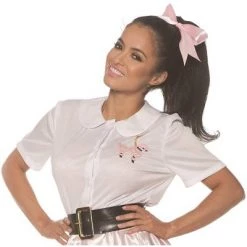Underwraps Costumes Women's Costume 50's Poodle Shirt - White -Costume Outfit Store unnamed file 1717