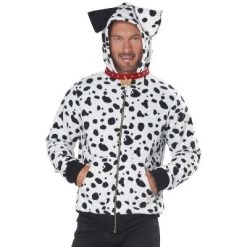 California Costumes Dalmatian Hoodie Adult Costume -Costume Outfit Store unnamed file 1752