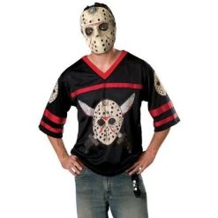 Friday the 13th Friday the 13th Jason Hockey Jersey and EVA Mask Adult Costume