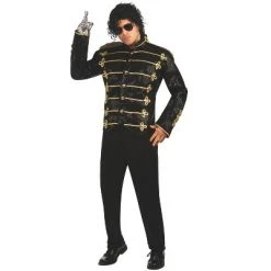Michael Jackson Michael Jackson Deluxe Black Military Jacket Adult Costume 8 Michael Jackson Michael Jackson Deluxe Black Military Jacket Adult Costume -Costume Outfit Store unnamed file 1836