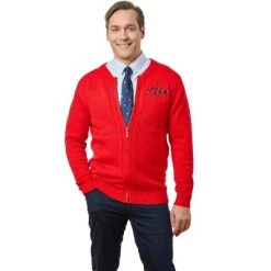 Toynk Mister Rogers’ Neighborhood Collectible Adult Sweater - Officially Licensed -Costume Outfit Store unnamed file 1889