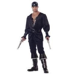California Costumes Blackheart Pirate Adult Costume