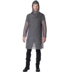 California Costumes Metallic Knit Chainmail Tunic and Cowl Adult Costume 6 California Costumes Metallic Knit Chainmail Tunic and Cowl Adult Costume -Costume Outfit Store unnamed file 1956