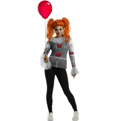 It Movie Female Pennywise Adult Costume Top 4 It Movie Female Pennywise Adult Costume Top - Image 4