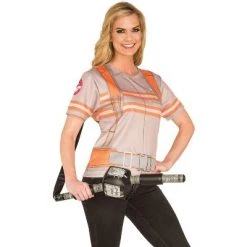 Ghostbusters Ghostbusters Female T-Shirt Adult Costume 7 Ghostbusters Ghostbusters Female T-Shirt Adult Costume -Costume Outfit Store unnamed file 2134