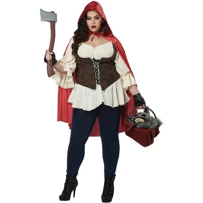 California Costumes Ain't Afraid a No Wolf Plus Size Costume 3 California Costumes Ain't Afraid a No Wolf Plus Size Costume - Image 3