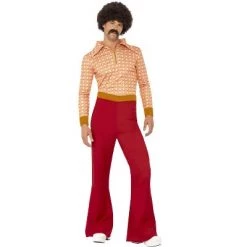 Smiffy's Smiffy 70s Cool Guy Adult Costume -Costume Outfit Store unnamed file 218
