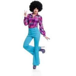 Charades Costumes Charades 70's Queen Disco Shirt Costume