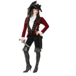Charades Costumes Charades Pirate Lady Jacket Costume -Costume Outfit Store unnamed file 2192