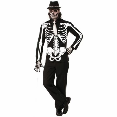Forum Novelties Skeleton Bones Adult Costume Jacket 2 Forum Novelties Skeleton Bones Adult Costume Jacket - Image 2