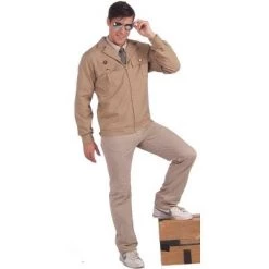 Forum Novelties Fighter Jet Pilot Maverick Adult Costume Jacket -Costume Outfit Store unnamed file 2261