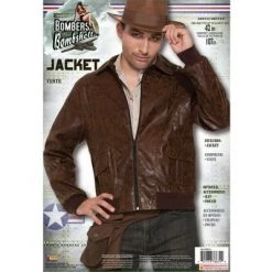 Forum Novelties 1940s Mens Bomber Jacket Costume