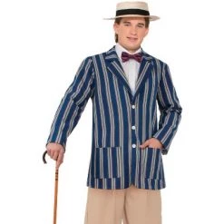 Forum Novelties Roaring 20s Boater Jacket Adult Costume -Costume Outfit Store unnamed file 2274