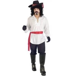 Forum Novelties Swashbuckler Pirate Shirt (White)