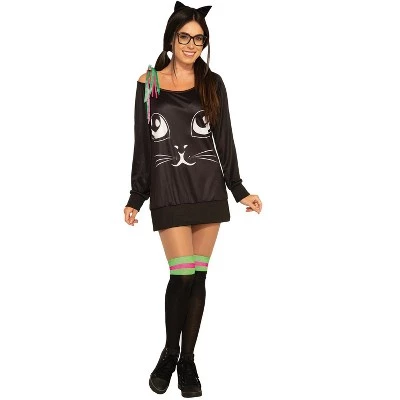 Forum Novelties Co-Ed Kitty Adult Costume 1 Forum Novelties Co-Ed Kitty Adult Costume