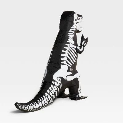 Hyde & EEK! Boutique Adult Inflatable Skeleton Dinosaur Halloween Costume One Size - Hyde & EEK! Boutique™ 1 Hyde & EEK! Boutique Adult Inflatable Skeleton Dinosaur Halloween Costume One Size - Hyde & EEK! Boutique™