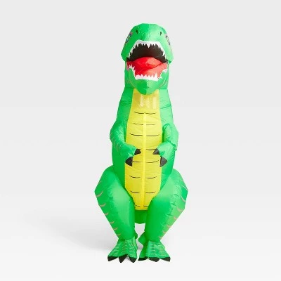 Hyde & EEK! Boutique Adult Inflatable Dinosaur Halloween Costume One Size - Hyde & EEK! Boutique™ 2 Hyde & EEK! Boutique Adult Inflatable Dinosaur Halloween Costume One Size - Hyde & EEK! Boutique™ - Image 2