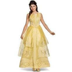 Beauty and the Beast Belle Ball Gown Deluxe Adult Costume