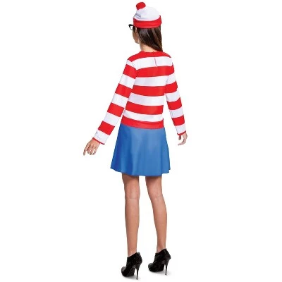 Where's Waldo? Wenda Classic Adult Costume 1 Where's Waldo? Wenda Classic Adult Costume