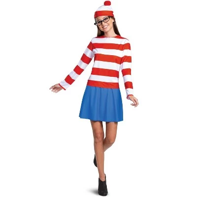 Where's Waldo? Wenda Classic Adult Costume 3 Where's Waldo? Wenda Classic Adult Costume - Image 3