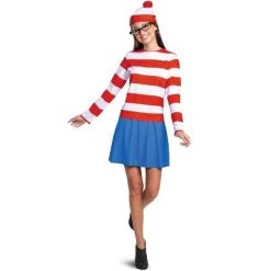 Where's Waldo? Wenda Classic Adult Costume 9 Where's Waldo? Wenda Classic Adult Costume -Costume Outfit Store unnamed file 2456