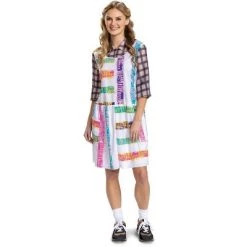 Stranger Things Eleven S4 Look Deluxe Adult Costume -Costume Outfit Store unnamed file 2565