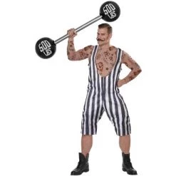 California Costumes Vintage Circus Strongman Adult Costume