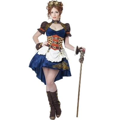 California Costumes Steampunk Fantasy Adult Costume 2 California Costumes Steampunk Fantasy Adult Costume - Image 2