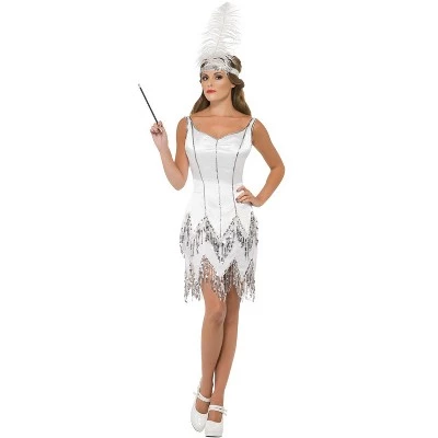 Smiffy's Smiffy Fever Flapper Dazzle Adult Costume 3 Smiffy's Smiffy Fever Flapper Dazzle Adult Costume - Image 3