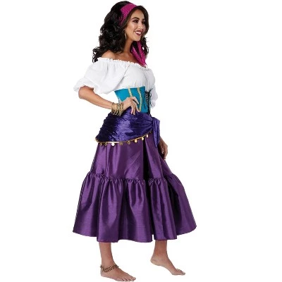 California Costumes Esmeralda Adult Costume 2 California Costumes Esmeralda Adult Costume - Image 2